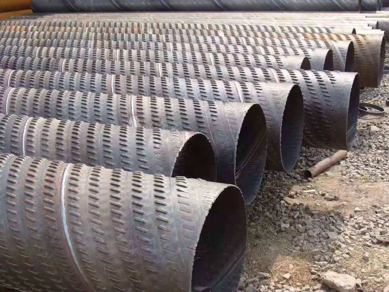 螺旋桥式滤水管接口焊接方法